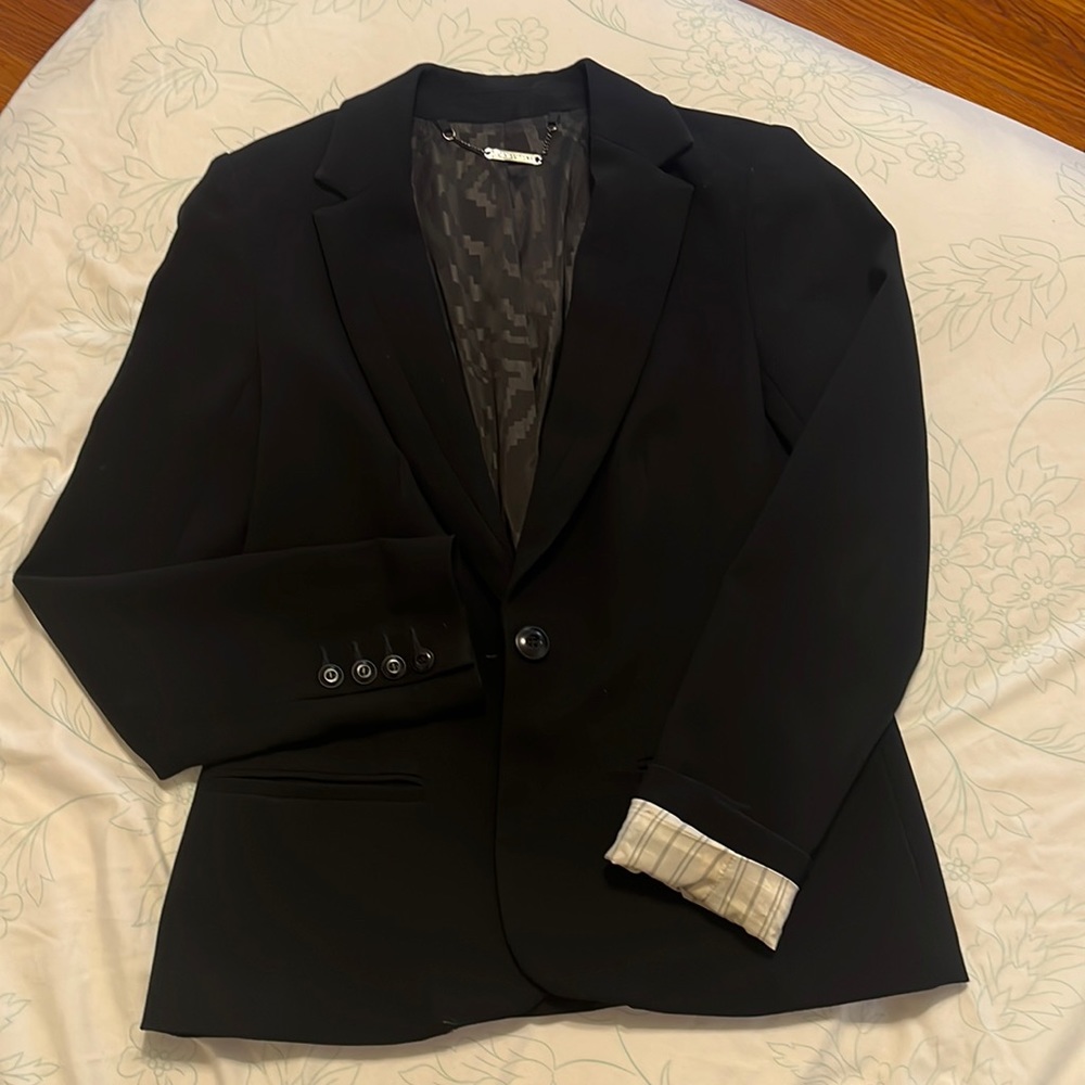 Trina Turk women black blazer